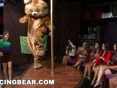 DANCING BEAR - Insane CFNM Party With Crazy, Wild Women Going Hard