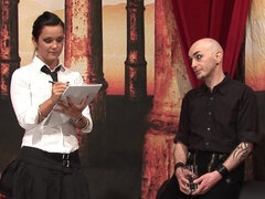 Niewola, Brunetka, Dildo, Erotyczny, Palcówka, Hardcore, Hd, Niewolnik