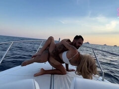 Italian Skipper Fucks American Tourist On His Boat