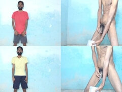 Rajesh Playboy 993 Two Pissing in the Jar Golden Shower Spanking Butt Striptease Underwear Naked