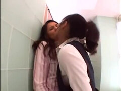 Парочка, Японки, Лесбиянка, Страпон