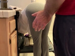 Stepmom Is Raunchy And Stuck In The Oven (2) - Interracial