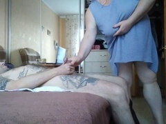 Leie, Wohlbeleibte schöne frauen, Spermaladung, Handjob, Reif, Milf, Mutti, Russisch