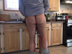 Amateur, Morena, Pareja, Cocina, Coño