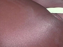 Interracial Panty Fuck and Creampie Amateur Homemade