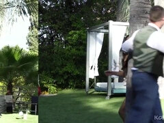 Small titted Asian babe is having sex after school and screaming from pleasure while cumming