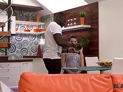 Pauzão, Negroa, Pau, Ébano negroa, Hd, Pau enorme, Interracial, Adolescente