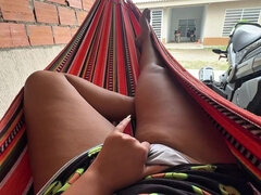 Любители, Женщины, Латиноамериканки, Мастурбация, На природе, От первого лица, Соло