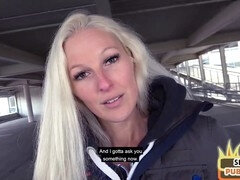 Milf fuck, reality, public parking