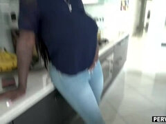 デカパイ, 黒人, 家族, ハードコア, 淫乱熟女, 母, ハメ撮り, 現実