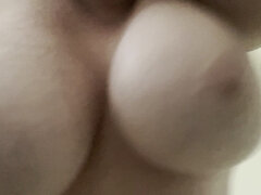 Blondynka, Dildo, Płeć żeńska, Masturbacja, Dojrzałe, Naturalne cycki, Sutki, Solo