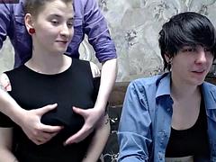 Grupa, Lesbijka, Mamuśka, Trójkąt, Kamerka internetowa