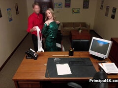 Soccer MILF puts on prom queen dress to get screwed