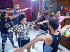 Desi Indian Yoga Class Turns Into Sex Class and All Girls Fucked by Their Yoga Teacher ( Full Movie )