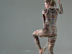 Brunette, Europærer, Fetish, Fleksibel, Træningscenter, Softcore, Sport, Teenager