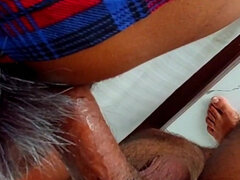 Sri Lankan - Fox Tail Girl Invites Me to Fuck with Anal Plug - Asian Hot Couple