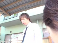 Tetas grandes, Linda, Garganta profunda, Japonés, Natural, Orgasmo, Público, Tetas