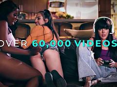 69, 아기, 흑갈색 머리, 모음집, 핑거링, 하드코어, 레즈비언, 젖가슴