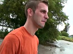 素人, アナル, 黒人, 黒人, ゲイ, アウトドア, タトゥー