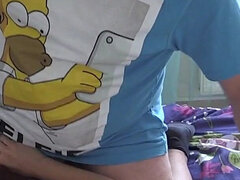 18 let, Kuřba, Pár, Stříkání spermatu, Ženský, Honění, Masturbace, Teenka