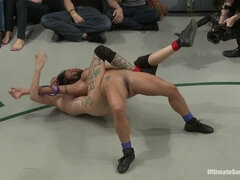 Anál, Dominace, Sezeni na obličeji, Ponížení, Lesbické, Bolest, Pička, Wrestling