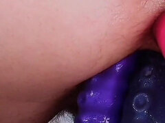 Enthousiasteling, Anaal, Seksspeelgoed, Harig, Orgasme, Alleen, Spuiten, Webcamera