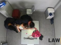 Polícia, Xoxota, Realidade, Duro, Raspar depilar, Adolescente, Apertado, Uniforme