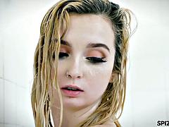 Baben, Blondin, Avsugning, Creampie, Sperma shot, Hardcore, Hd, Softcore