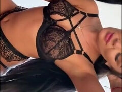 아마추어, 오랄섹스, 흑갈색 머리, 집에서 만든, 셀카, 쓰리섬