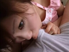 오랄섹스, 얼굴에, 일본인, 셀카, 청소년