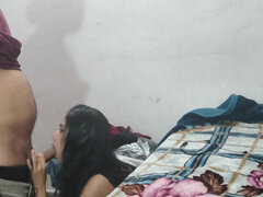 Pik sutte, Kvinde studerende, Universitet, Par, Hjemmelavet, Indier