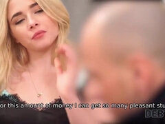 Maria Hurricane's Russian Haircut Session: Debt, Hardcore, and Rough Sex