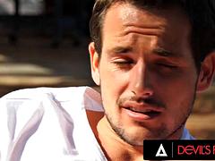 DEVILS FILM - Gorgeous MILF Luna Star Squirts Everywhere While Getting Fucked Outside: Porn