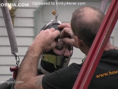 Bondage disciplina dominação submissão sadismo e masoquismo, Boquete, Peituda, Pau, Fetiche, Hd, Ao ar livre cartaz de rua outdoor, Público