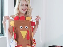 Blondine, Pik sutte, Hårdt