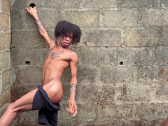 Amatør, Sort, Par, Udendørs