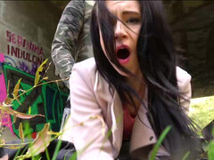 Amatör, Rumpa, Brunett, Sperma shot, Doggystyle, Naturliga tuttar, Liten och nätt, Tonåring