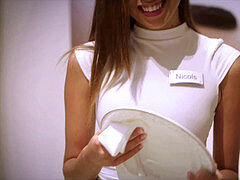 Большой член, Черные, Минет, Брюнетки, Сперма на лице