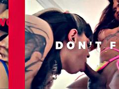 TS FACTOR  Trans Baddie ISABELLA FIORELLA Dicked Down In MMF Threesome