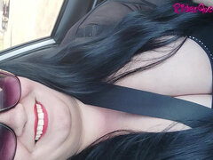 Amatör, Bbw stor vacker kvinna, Bil, Latina, Mogen