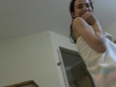 Røv, Fodjob, Kæreste, Orgasme, Pov, Fisse, Barberet, Våd