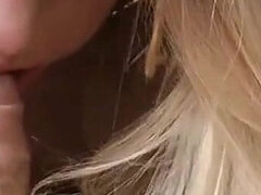 Amatorka, Obciąganie, Brunetka, Wytrysk, Twarzowy