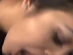 Naughty Big Tit Asian Cleans up Gloryhole Spiunk