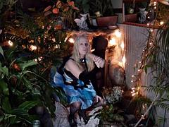 Blu fairy takes huge cock for the first time