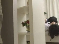 Asiatica, Università, Giapponese, Lesbica, Terzetto