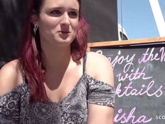 Redhead Melina Cheating Bf with rich stranger