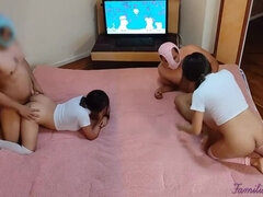 Amateur, Familia, Casero, Pequeña, Adolescente