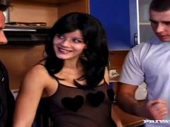 Lea De Mae - Anal - Welcomes Her House Guests: Blowjob, Doggy  Cowgirl Porn