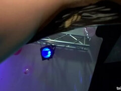 Laarzen, Lesbisch, Orgie, Slipje, Panty, Kousen, Swinger, Tieten likken