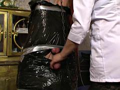 Bdsm, Blond, Fangenskap, Dominerende kvinne, Tysk